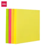 Deli Stick Up Sticky Notes EA03003 400 Sheets Assorted Colors 76x76 mm