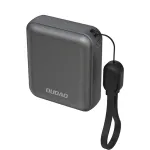 Dudao K22+ Ultra-Compact Power Bank 10000mAh 22.5W USB-C with Lanyard/Cable - Grey