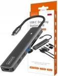 ZENWIRE BS-HC703 USB-C 7-in-1 hub-adapter HDMI 4K, USB 3.0, SD, PD