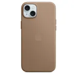 Apple FineWoven Case with MagSafe iPhone 15 Plus Taupe