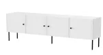 4D RTV-kapp PALAZZO BIS 201x40x60 valge matt