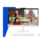 HP OmniStudio 27-cw0471ng All-in-One arvuti, 27 tolli QHD IPS, AMD Ryzen AI 7 445, 16GB muutm&auml;lu, 512GB SSD, Windows 11 Home, valge