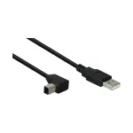 Good Connections USB 2.0 kaabel A kuni nurga all B 1m must