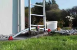 HAILO ProfiLOT Kombineeritud Redel S100, Alumiinium, 3x12 Astet, 150 kg, EN 131 Professionaalne