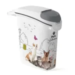 CURVER Pets Life koerte ja kasside toiduhoidja 10 kg 23 L 23,2x49,7x50,3 cm