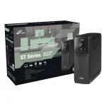 FSP ST 850 Tower 850VA 510W liin-interaktiivne UPS RJ45 kaitsega ja 4 Schuko pistikupesaga