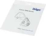 Dr&auml;ger X-plore 3300 poolmaskrespiraatori komplekt koos 2 A1B1E1K1P3 kombineeritud filtriga R57794