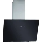 Bomann DU 7606.1 G seinakohalik &otilde;hupuhasti, 60 cm, v&auml;ljat&otilde;mme/ringlus, LED, must/roostevaba teras