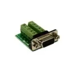 EXSYS EX-49005 D-SUB 9-pin isane 10-pin kruviklemmliist adapterkaabel, 0,3 m, RS-232