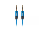 Audio kaabel Lanberg CA-MJMJ-10CU-0030-BL 3m 3.5mm isane-isane sinine