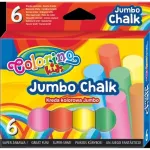 Colorino Kids JUMBO V&auml;rviline kriit 6 v&auml;rvi