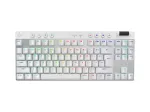 Logitech G PRO X TKL klaviatuur m&auml;ngudele RF juhtmevaba + Bluetooth QWERTY US International Valge