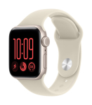 Apple Watch SE 3 GPS + Cellular 40 mm Starlight alumiiniumkorpus liivav&auml;rvi spordirihmaga, M/L