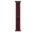 Apple Trail Loop nutikella rihm 49 mm, burgundiapunane, M/L, musta titaani viimistlus, MKA94ZM/A