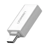 Ugreen 30155 kaabli soovahetaja USB-A USB-C valge