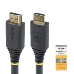 StarTech.com 15m (49,2 jala) aktiivne kiire HDMI-kaabel, 4K 60Hz/1440p 144Hz, HDR10/HDCP 2.2/ARC, 18Gbps, UHD HDMI 2.0 juhe teleri/kuvari/ekraani jaoks, TPE mantel