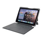 ASTAR DEQSTER Smart Rugged Touch Plus klaviatuur iPad 10,9 tolli &mdash; QWERTZ Saksa, mehaanilised l&uuml;litid, Smart Connector dokkimine, Hall
