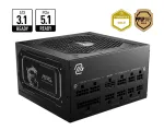 MSI MAG A850GL PCIE5 II toiteplokk 850 W 20+4 pin ATX ATX must