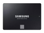 SSD 2,5-tolline Samsung 870 EVO 1000 GB &mdash; SATA III, lugemiskiirus 560 MB/s, kirjutamiskiirus 530 MB/s, must