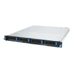 Rack server ASUS RS300-E12-RS4, 1U, Intel C262, LGA1700, Xeon E-2400, 4x hot-swap 3.5 tolli pesad, 450W toiteplokk, DDR5 UDIMM kuni 128 GB