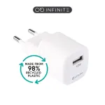 eSTUFF ES637001-BULK mobiilseadme laadija Nutitelefon Valge Vahelduvvool Siseruumides