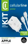 Cellularline ACHIPHKITC2CPD30WW USB-C laadijakomplekt Apple'i seadmetele, 30 W PD, valge
