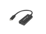 Videokaabli adapter Lanberg AD-UC-DP-01
