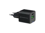 Conceptronic 2-pordiline 20W GaN USB PD laadija, USB-C x 1, USB-A x 1, QC 3.0, PPS