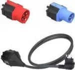 Pistikupesa adapter NRGkick NRGkick Smart Attachment Set Standard must sinine punane