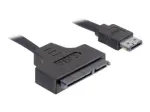 SATA kaabel DeLOCK ESATAP-100 0,5 m Must