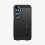 Spigen Galaxy S25 &uuml;mbris Tough Armor AI must kate lauajalaga