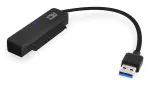 ACT USB-adapterkaabel 2,5-tollise SATA HDD/SSD jaoks AC1510 0,15 m must
