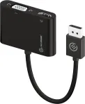 ALOGIC DP-VGHD4K-ADP Video-kaabel-adapter DisplayPort HDMI + VGA (D-Sub) Must (DP-VGHD4K-ADP)