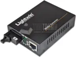 Lightwin LWC-10/100/1000-WDM-S20-B v&otilde;rgumeediumimuundur 1000 Mbit/s 1550 nm &uuml;hemoodiline must (LWC-10/100/1000-WDM-S20-B)