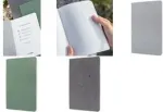 M&auml;rkmik sigel RE-UP A5 ruuduline roheline pehme k&ouml;ide 100 lehek&uuml;lge