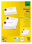 Business Card Sigel DP839 Laser/Inkjet Valge