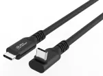 USB C - USB C kaabel MicroConnect MC-USB3.2CC5-FA, USB 3.2 Gen 2x2, 20 Gbit/s, 5 m, must