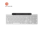 Juhtmevaba Bluetooth-klaviatuur Lenovo 800 &mdash; USA inglise paigutus, iselaadiv, valge