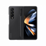 Mobiiltelefoni &uuml;mbris Samsung EF-OF93PCBEGWW Galaxy Z Fold4 jaoks, must, lauatoega