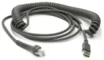Zebra CBA-U29-C15ZBR USB-kaabel USB 2.0 4.57 m USB A Must