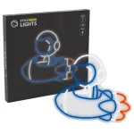 Dekoratiivne neoonvalgusti MANTA SNL90MT Style Neon Lights &mdash; Astronaut raketil motiiv
