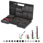KS Tools 911.2008 1/4" CLASSIC otsikute komplekt, 208 tk