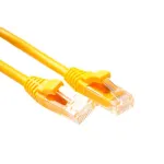 ACT kollane 10 meetri U/UTP CAT6 komponenditaseme patch-kaabel RJ45-pistikutega