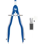 Herlitz my.pen Quick-Adjust Compass, sinine/valge