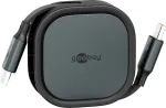 Wentronic goobay iset&otilde;mbuv USB-C-kaabel must/h&otilde;be 15W vastupidavas korpuses - Kaabel - Digitaalne/andmeside (77424)