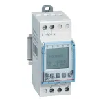 Legrand AlphaRex D21 412631 digitaalne n&auml;dalane taimer, 1-kanaliline, 230 V AC, 2 moodulit