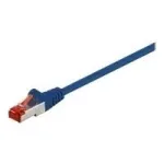 Wentronic Goobay CAT 6 paigalduskaabel, S/FTP (PiMF), sinine, 7,5 m &ndash; LSZH halogeenivaba, vask (68271)
