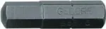 Gedore 6539180 kruvikeeraja otsak 1/4", kuuskant 4 mm, 10-osaline pakend