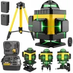 Extralink risttasapinnaline 4D lasernivelleerimiskomplekt statiiviga