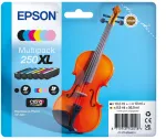 Epson 250XL Violin Claria Photo HD tindikassett 6 tk originaal suure (XL) mahutavusega must, ts&uuml;aan, hele-ts&uuml;aan, hele-magenta, magenta, kollane